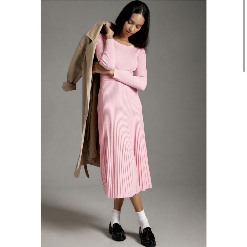 Anthropologie Ribbed Maxi Dress